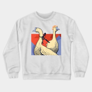 Stylish geese Crewneck Sweatshirt